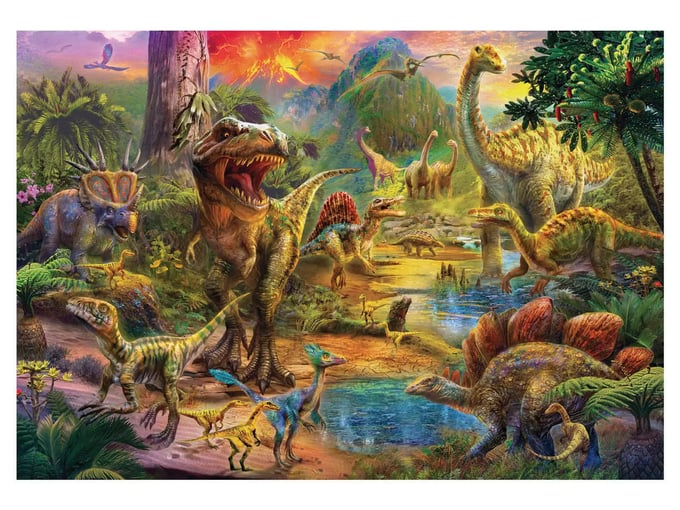 Dinozor Krallığı  - 500 Parça Puzzle - 3603