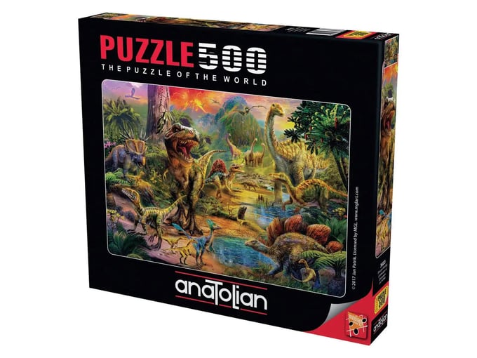 Dinozor Krallığı  - 500 Parça Puzzle - 3603