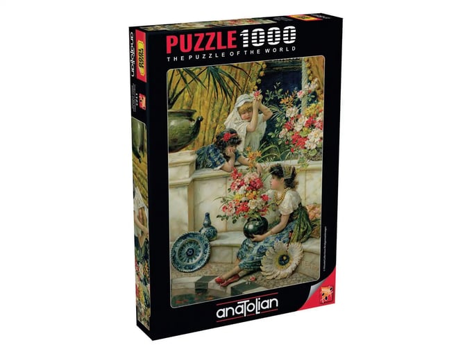 Doğu nun Çiçekleri  - 1000 Parça Puzzle - 1123