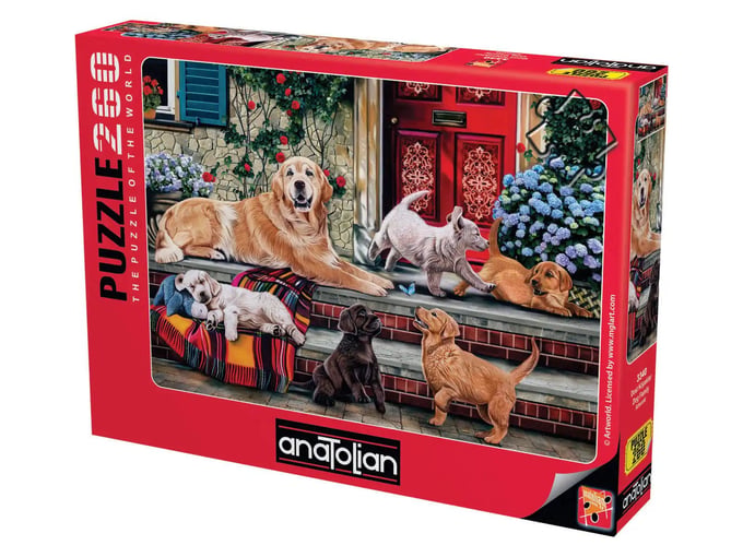 Dost Köpekler  - 260 Parça Puzzle - 3340