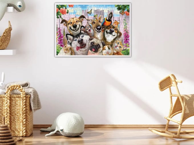 Dostlarla Selfie  - 500 Parça Puzzle - 3584