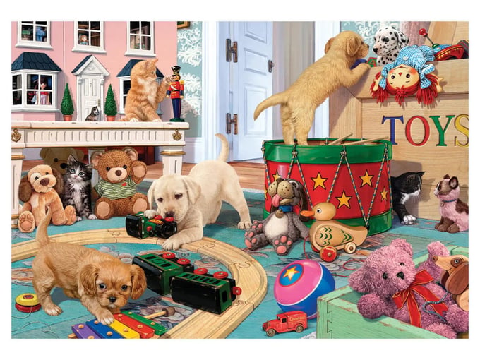 Eğlenceli Oyunlar - 260 Parça Puzzle - 3334