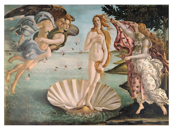 El Nacimiento De Venus - 1000 Parça Puzzle - 1194