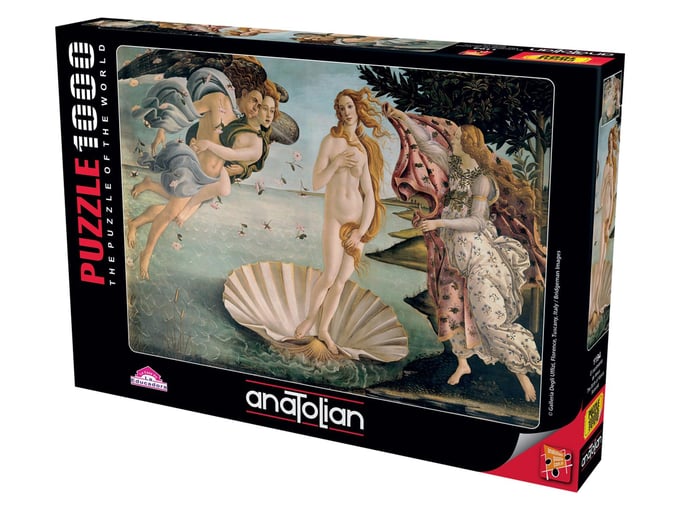 El Nacimiento De Venus - 1000 Parça Puzzle - 1194