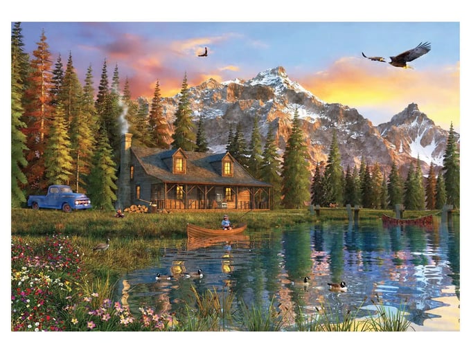 Eski Ev  - 2000 Parça Puzzle - 3933