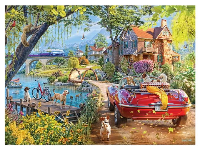 Eve Dönüş - 1000 Parça Puzzle - 1220