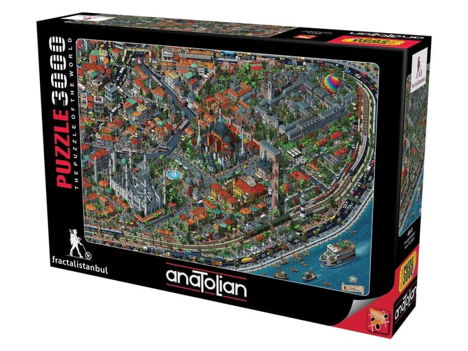Fractal İstanbul  - 3000 Parça Puzzle - 4913