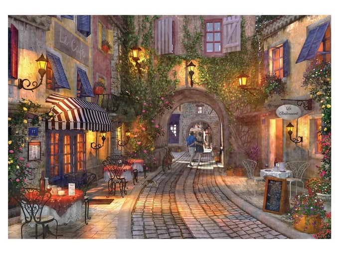 Fransız Sokağı  - 500 Parça Puzzle - 3602