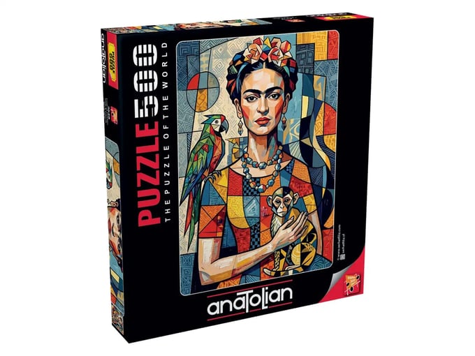 Frida ve Dostları - 500 Parça Puzzle - 3648