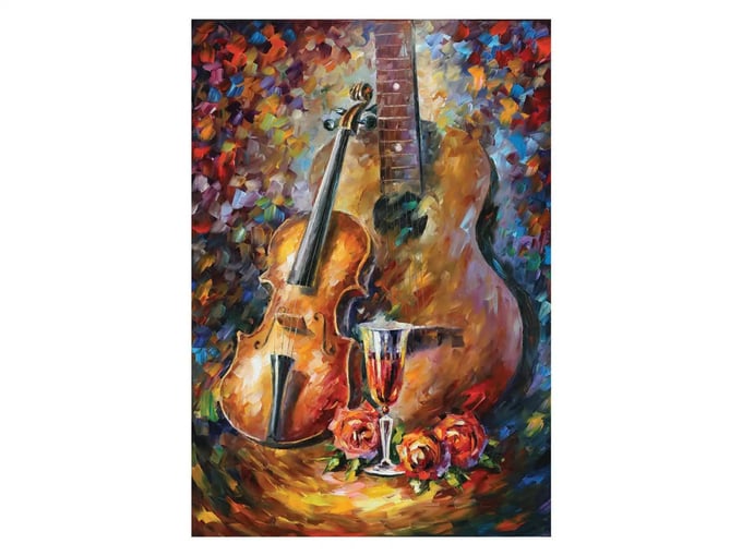 Gitar ve Keman - 500 Parça Puzzle - 3620