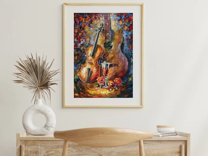 Gitar ve Keman - 500 Parça Puzzle - 3620
