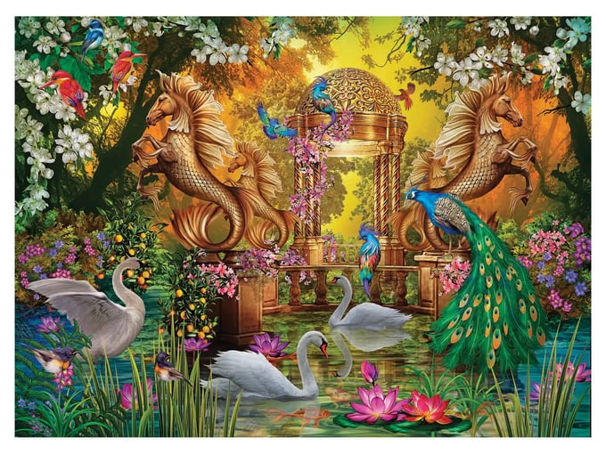 Gizli Bahçe  - 1000 Parça Puzzle - 1149