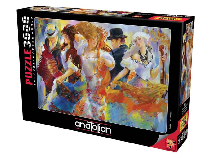 Gökkuşağı Melodisi  - 3000 Parça Puzzle - 4912