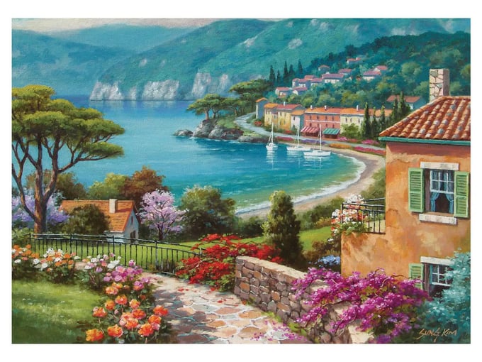 Göl Kıyısı  - 1500 Parça Puzzle - 4547