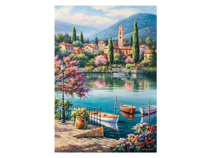 Gölde Akşamüstü  - 500 Parça Puzzle - 3597