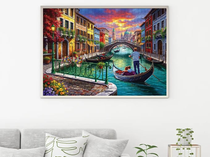 Gondola Nera - 700 Parça Puzzle - 2709