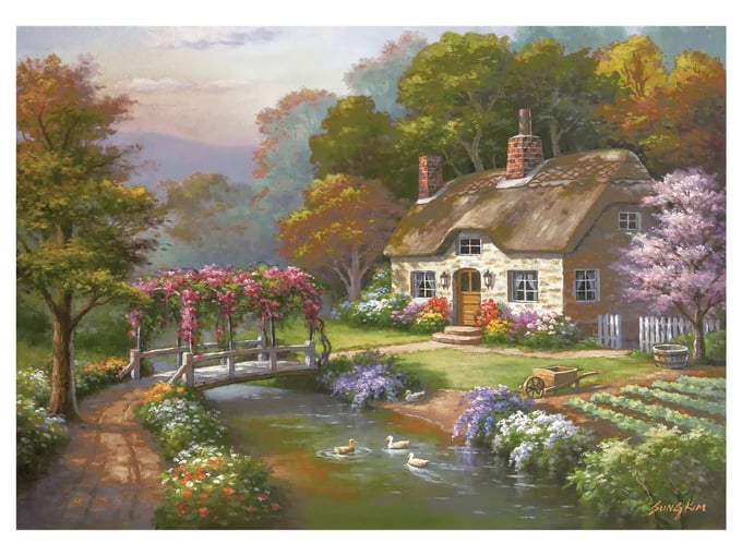 Güllü Konak - 3000 Parça Puzzle - 4917
