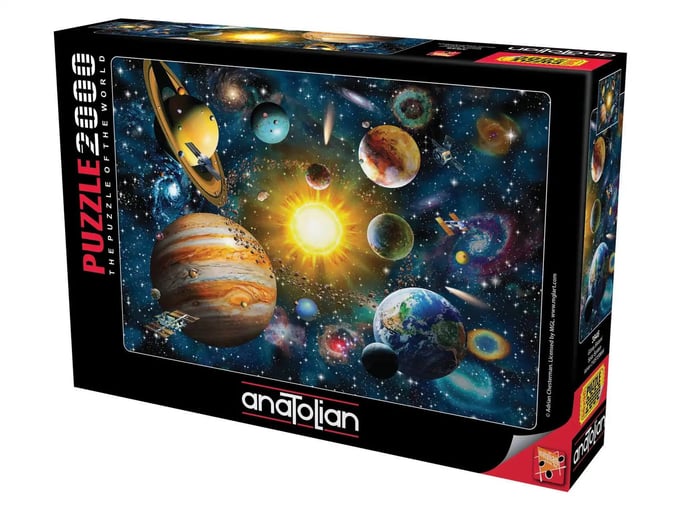Güneş Sistemi  - 2000 Parça Puzzle - 3946