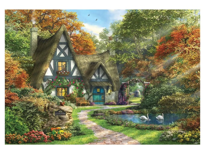 Güz Evi  - 2000 Parça Puzzle - 3936