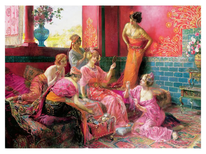 Harem  - 1000 Parça Puzzle - 1117