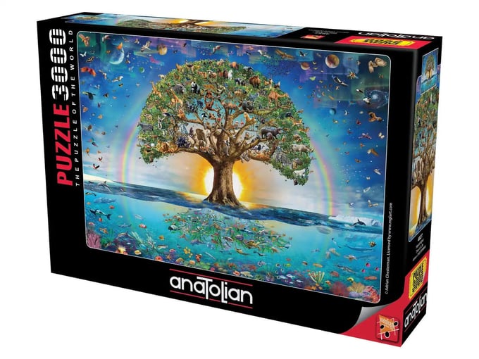 Hayat Ağacı  - 3000 Parça Puzzle - 4927