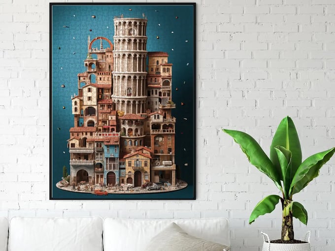 Haylaz Köpekler  - 1000 Parça Puzzle - 1064