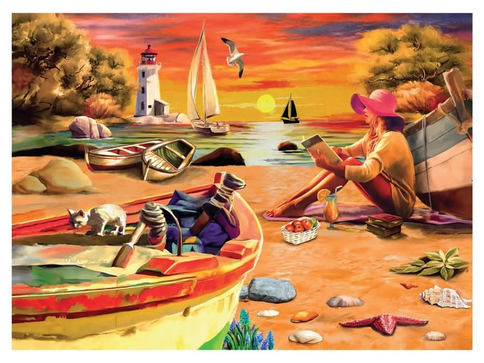Huzur  - 1000 Parça Puzzle - 1156