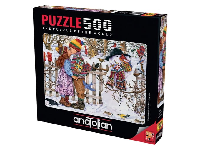 İlk Öpücük  - 500 Parça Puzzle - 3607