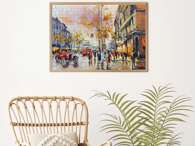 İstanbul da Akşamüstü  - 500 Parça Puzzle - 3563