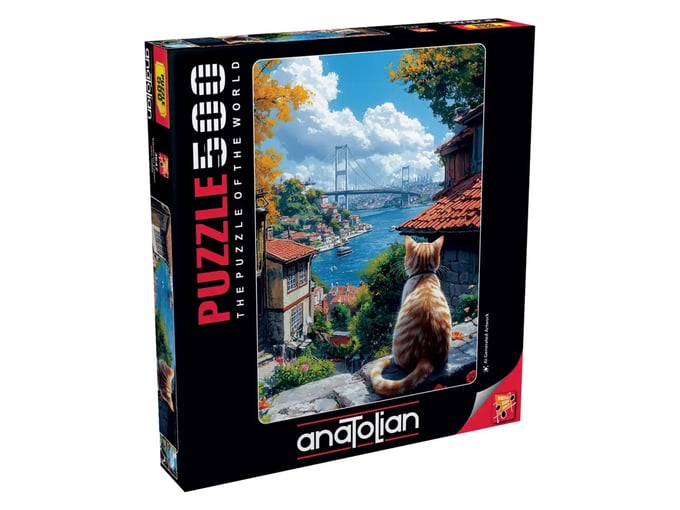 İstanbulun Kedieri - 500 Parça Puzzle - 3647