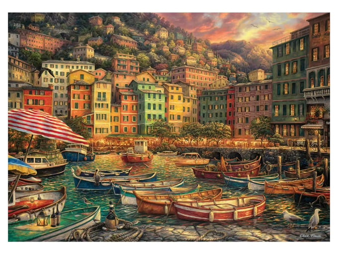 İtalya dan Titreşimler  - 3000 Parça Puzzle - 4914