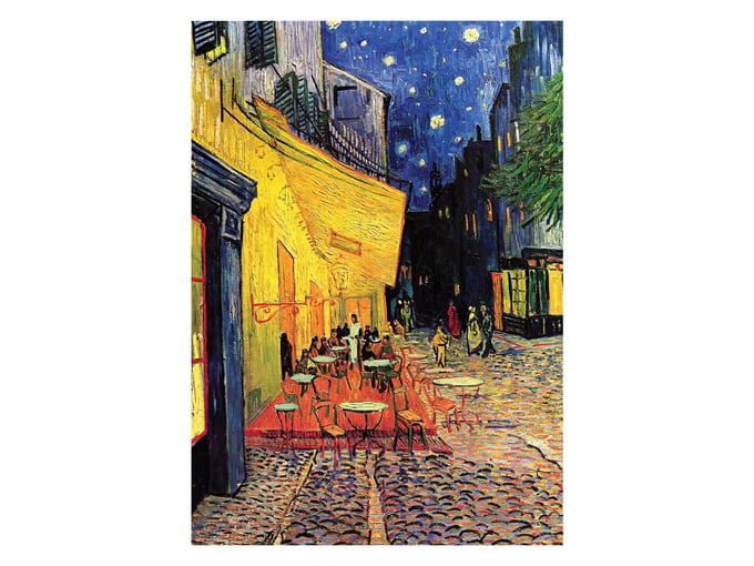 Kafe Terasta Gece - 1500 Parça Puzzle - 4584