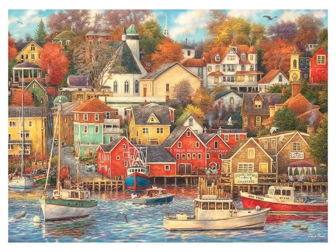 Keyif Limanı  - 4000 Parça Puzzle - 5201