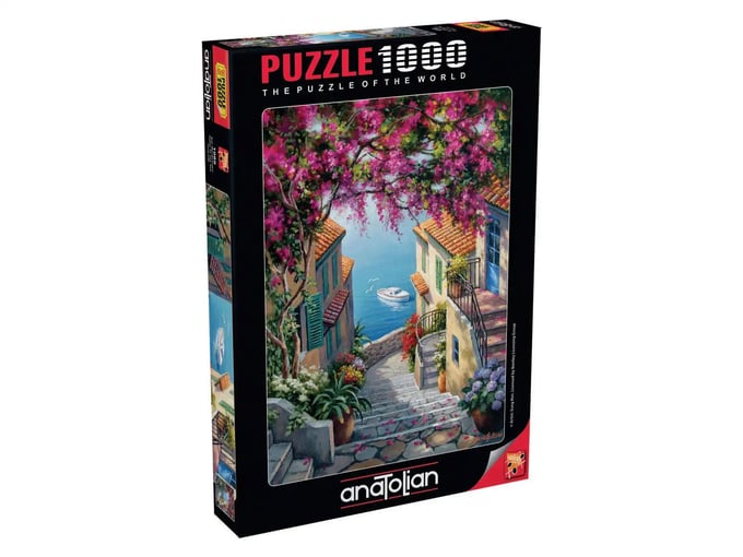 Kıyı Merdivenleri  - 1000 Parça Puzzle - 1088