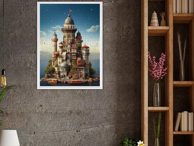 Kız Kulesi - 1000 Parça Puzzle - 1170