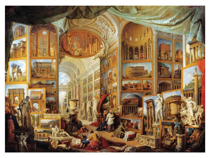 Kolleksiyonerin Galerisi -1000 Parça Puzzle- 1172