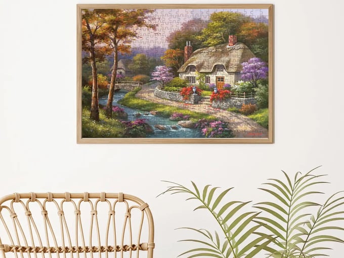 Konakta İlkbahar   - 500 Parça Puzzle - 3577