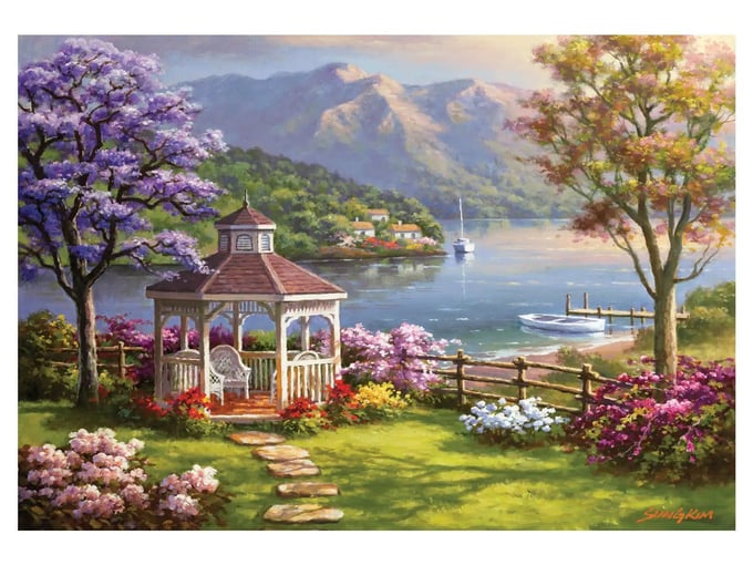 Kristal Göl  - 2000 Parça Puzzle - 3949