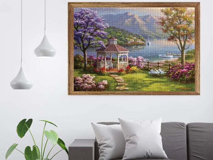 Kristal Göl  - 2000 Parça Puzzle - 3949