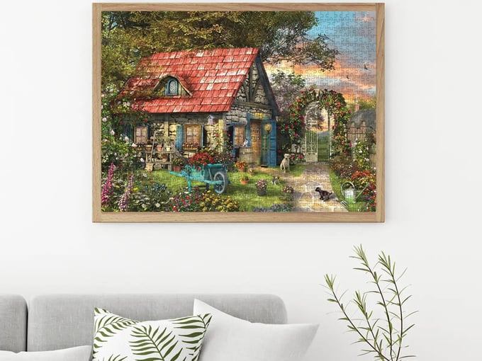 Kulübe  - 1000 Parça Puzzle - 1032