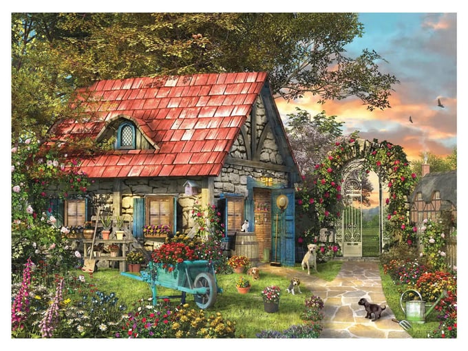 Kulübe  - 1000 Parça Puzzle - 1032