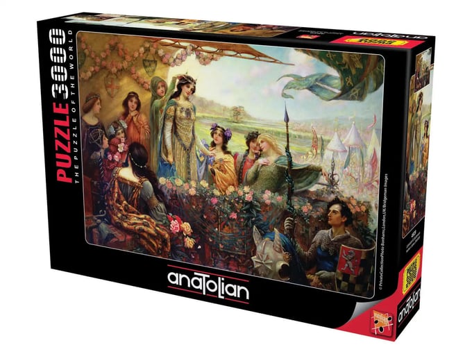 Lancelot & Guinevere - 3000 Parça Puzzle - 4929