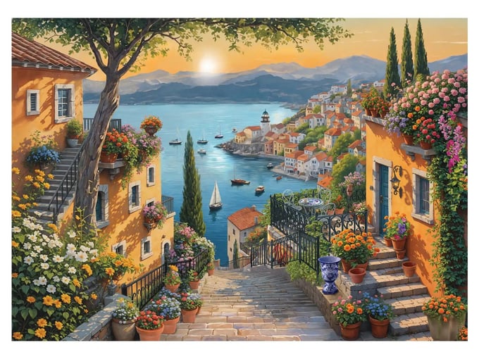 Limana Doğru - 700 Parça Puzzle - 2706