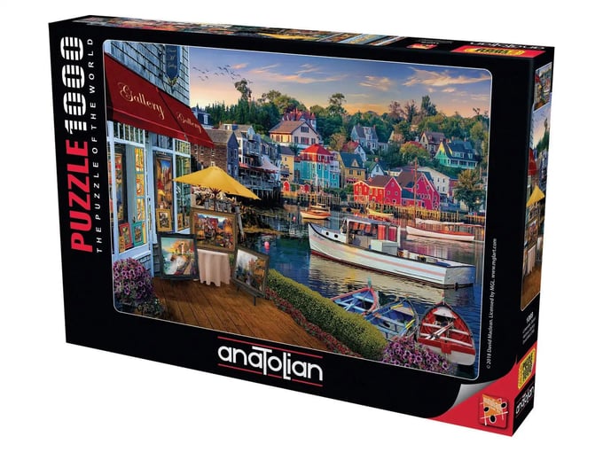 Limandaki Galeri  - 1000 Parça Puzzle - 1069