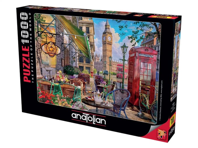 Londrada Beş Çayı - 1000 Parça Puzzle - 1221