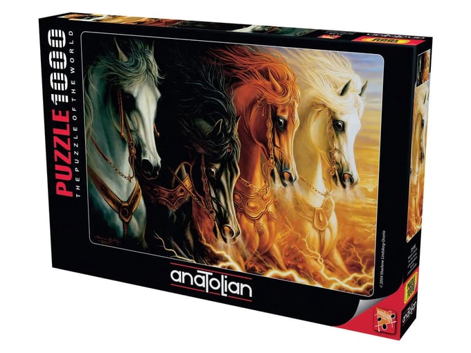 Mahşerin Dört Atı  - 1000 Parça Puzzle - 3116