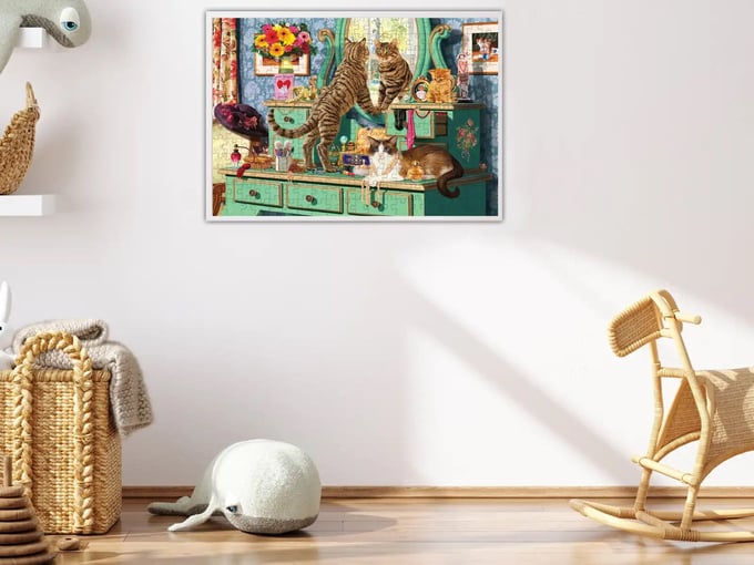 Makyaj Meraklıları  - 260 Parça Puzzle - 3344
