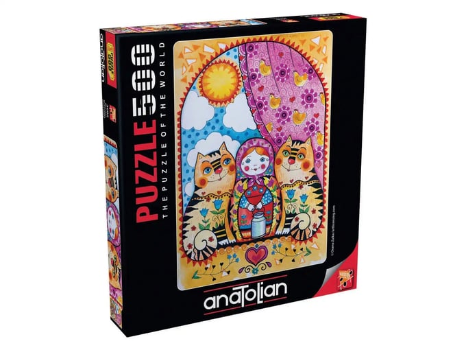 Matruşka  - 500 Parça Puzzle - 3606