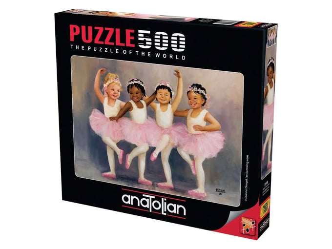 Minik Balerinler  - 500 Parça Puzzle - 3598