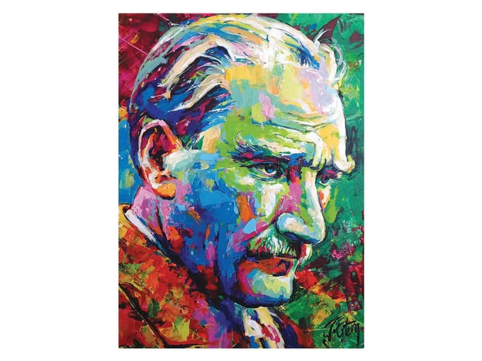 Mustafa Kemal ATATÜRK2018-1000 Parça Puzzle- 1077